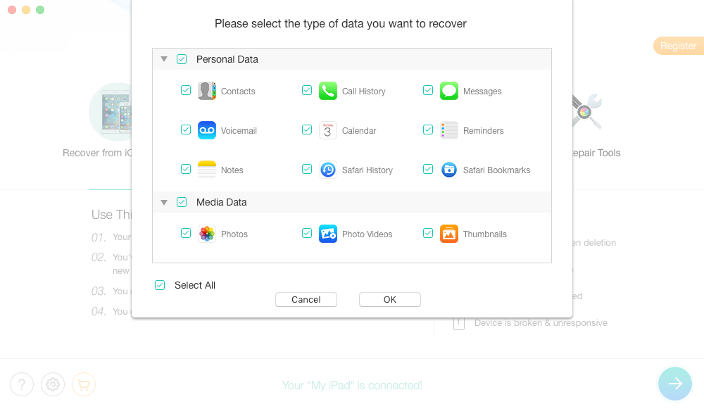 How to Recover Deleted Files from iPad Pro (2017)